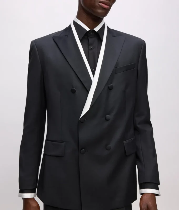 KL Studio Blazer con ribetes en contraste KL Studio Blazer con ribetes en contraste