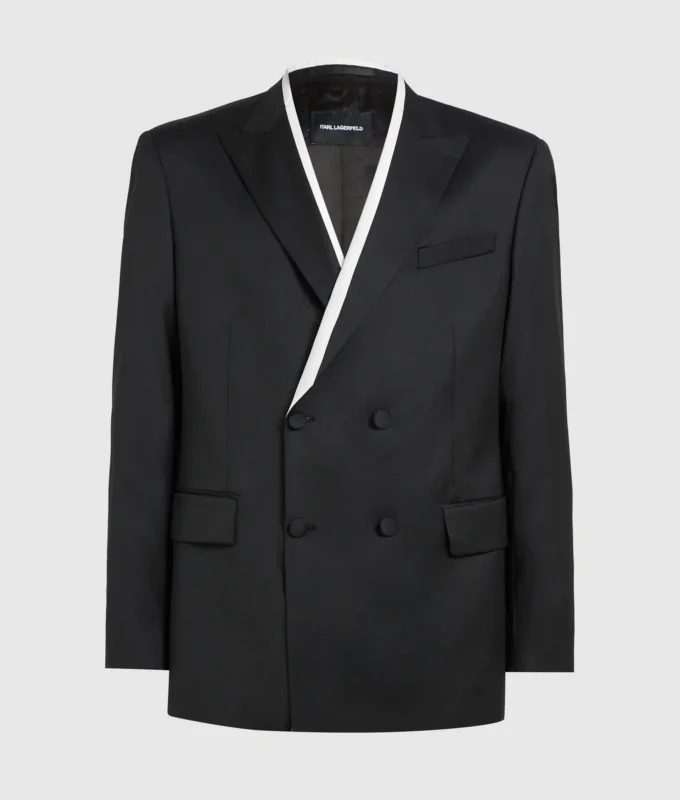 KL Studio Blazer con ribetes en contraste KL Studio Blazer con ribetes en contraste