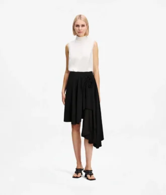 KL STUDIO FALDA CON VOLANTES