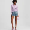 MINIFALDA UTILITARIA DE DENIM MINIFALDA UTILITARIA DE DENIM