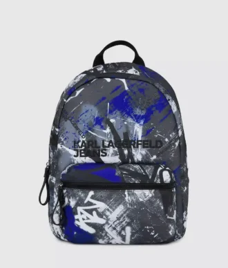 Mochila con estampado graffiti
