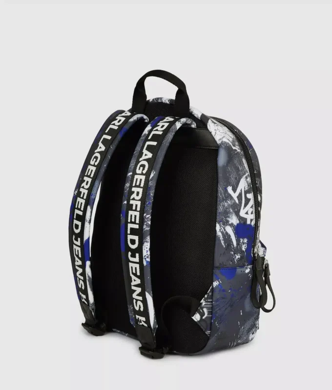 Mochila con estampado graffiti Mochila con estampado graffiti