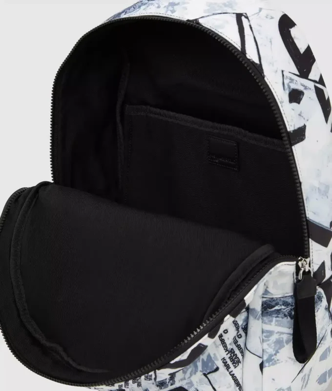 Mochila con estampado gráfico integral Mochila con estampado gráfico integral