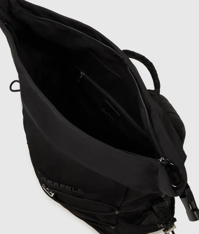 Mochila utilitaria con cordón