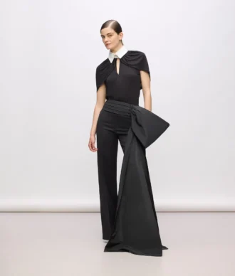 Pantalones con detalle de lazo KL Studio