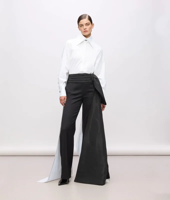 Pantalones con detalle de lazo KL Studio Pantalones con detalle de lazo KL Studio