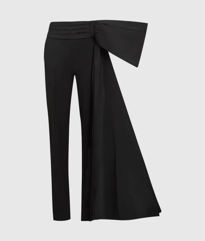 Pantalones con detalle de lazo KL Studio Pantalones con detalle de lazo KL Studio