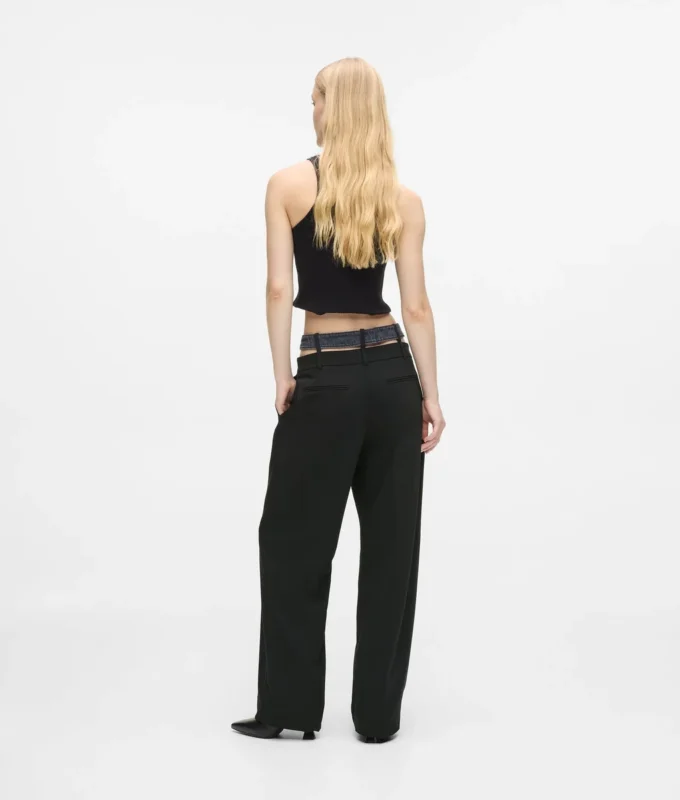 Pantalones con doble cintura Pantalones con doble cintura