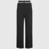 Pantalones con doble cintura Pantalones con doble cintura