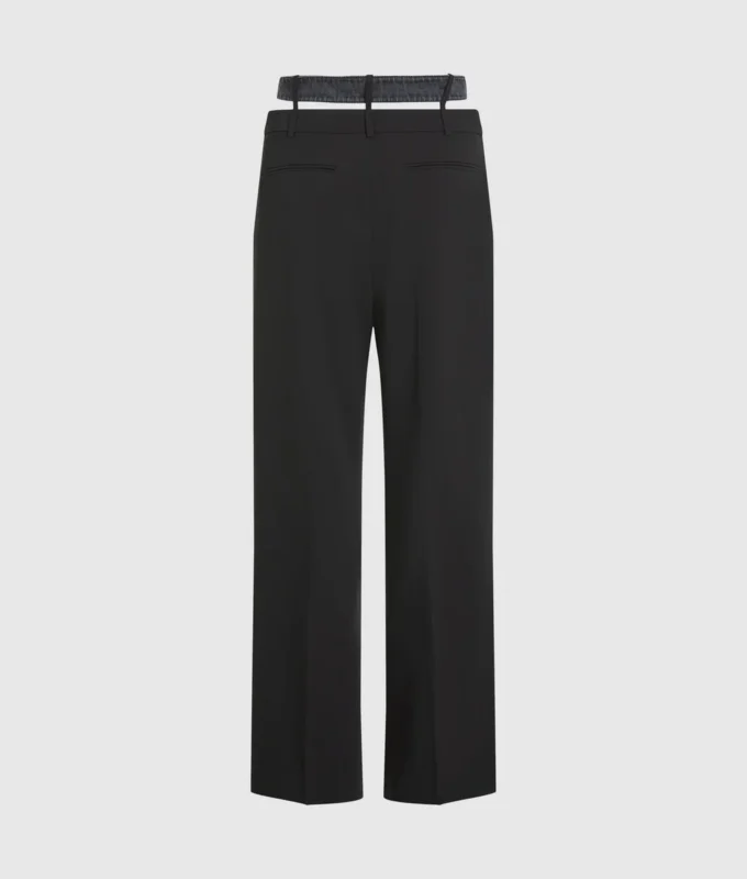 Pantalones con doble cintura Pantalones con doble cintura