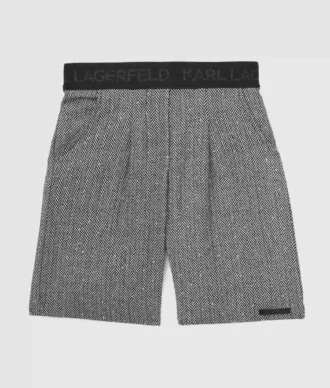 Pantalones cortos bouclé para niña