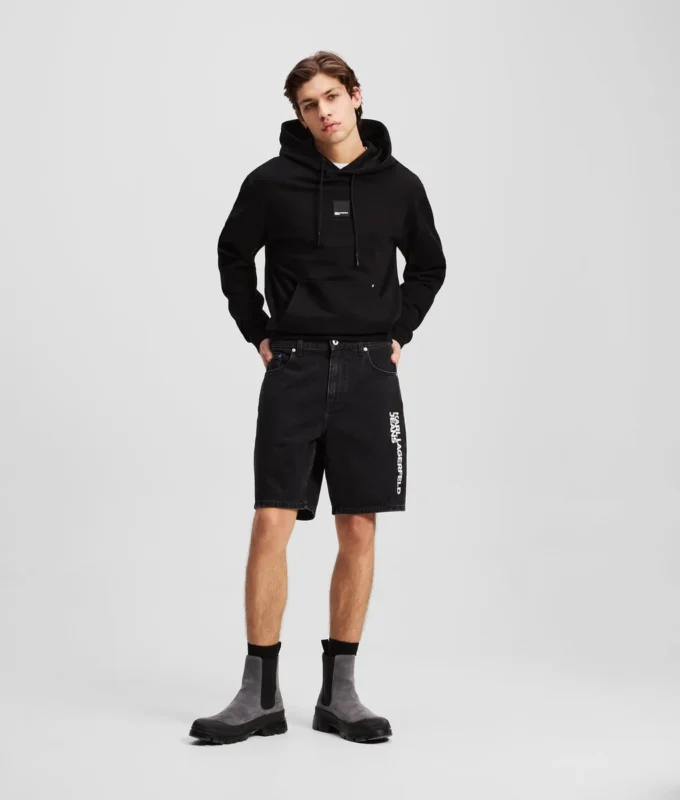 PANTALONES CORTOS DE DENIM Holgados