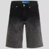 PANTALONES CORTOS DE DENIM OMBRÉ PANTALONES CORTOS DE DENIM OMBRÉ