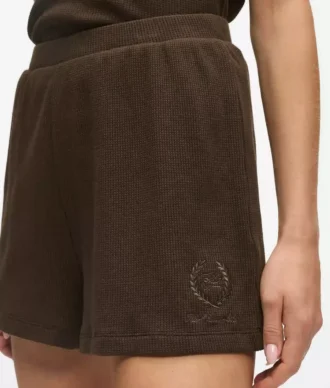 Pantalones cortos de estar por casa tipo gofre