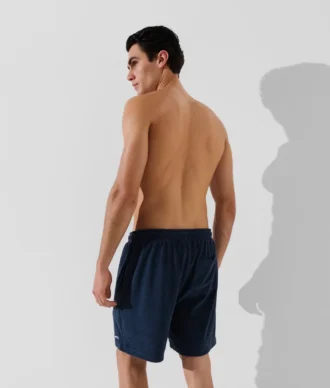 PANTALONES CORTOS DE TOALLA CON LOGOTIPO PANTALONES CORTOS DE TOALLA CON LOGOTIPO