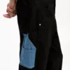 Pantalones de carpintero con bolsillos de denim Pantalones de carpintero con bolsillos de denim