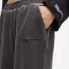 Pantalones de chándal anchos lavados Pantalones de chándal anchos lavados