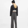 Pantalones de chándal anchos lavados Pantalones de chándal anchos lavados