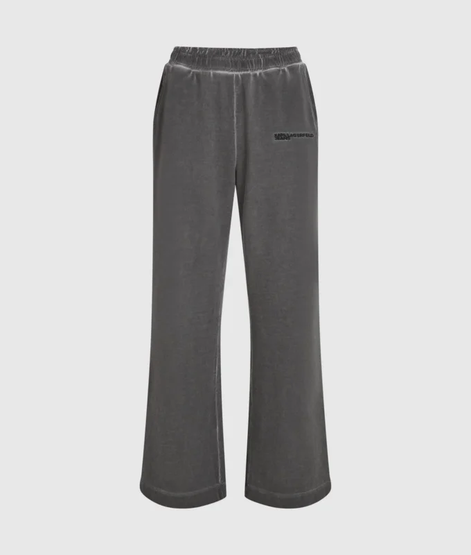 Pantalones de chándal anchos lavados Pantalones de chándal anchos lavados