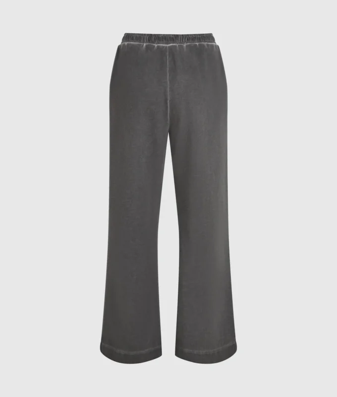 Pantalones de chándal anchos lavados Pantalones de chándal anchos lavados