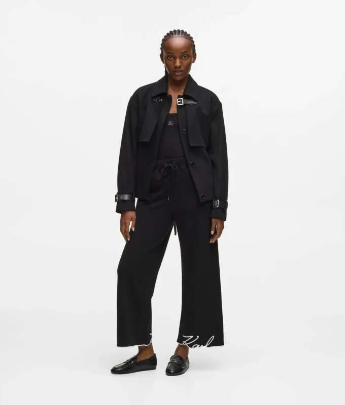 Pantalones de chándal con bajo característico Pantalones de chándal con bajo característico