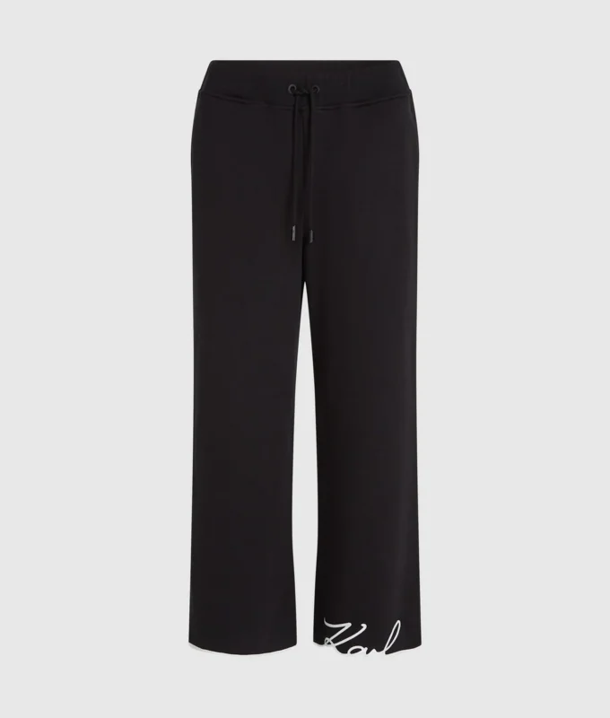 Pantalones de chándal con bajo característico Pantalones de chándal con bajo característico