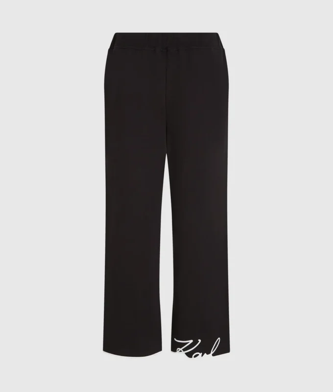 Pantalones de chándal con bajo característico Pantalones de chándal con bajo característico