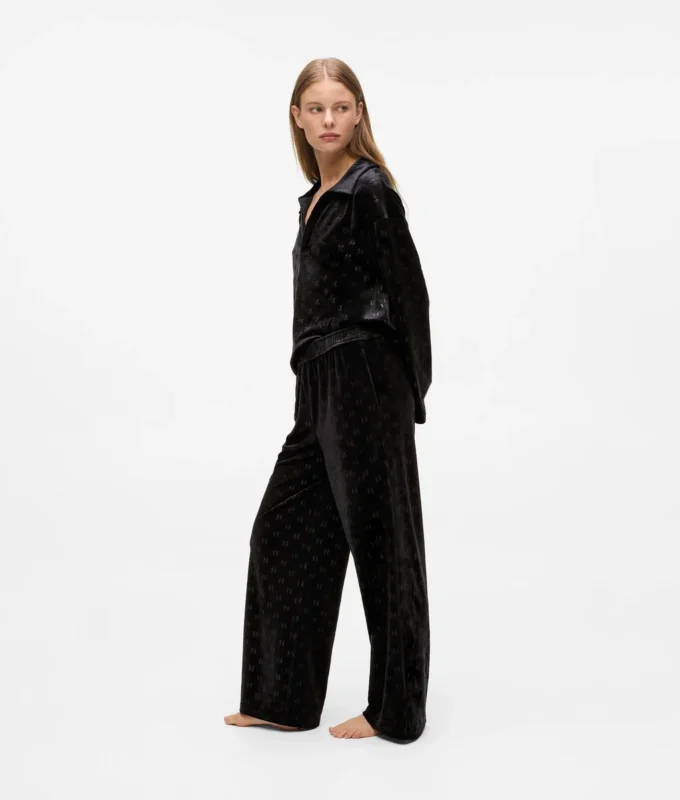 Pantalones de chándal con monograma Pantalones de chándal con monograma