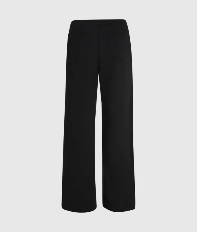 Pantalones de chándal con paneles de denim Pantalones de chándal con paneles de denim