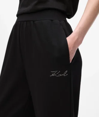 Pantalones de chándal con pedrería
