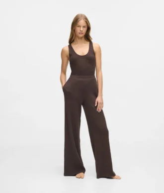 Pantalones de estar por casa tipo gofre