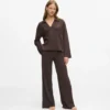 Pantalones de estar por casa tipo gofre Pantalones de estar por casa tipo gofre