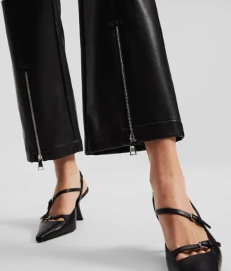 PANTALONES DE PIEL SINTÉTICA