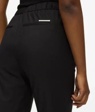 Pantalones entallados de mezcla de lana