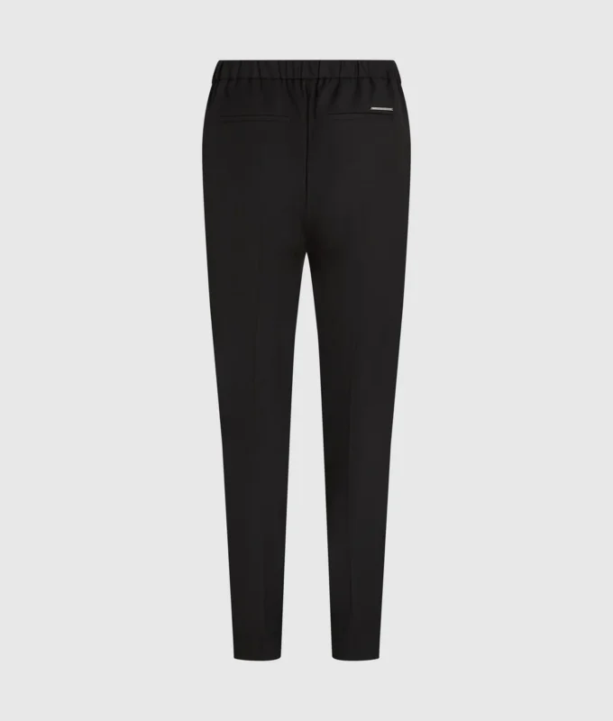 Pantalones entallados de mezcla de lana