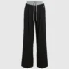 Pantalones Ikon con doble cintura Pantalones Ikon con doble cintura