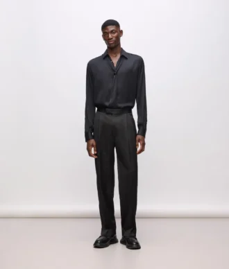 Pantalones KL Studio con detalles de satén