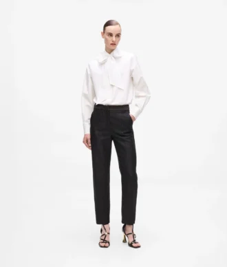 Pantalones metalizados