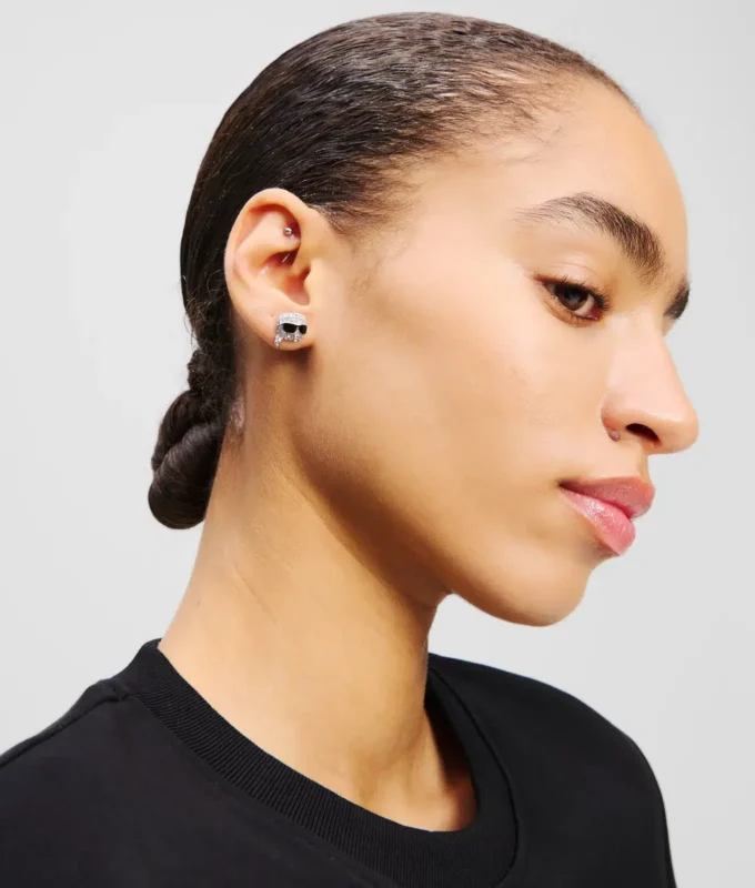 PENDIENTES IKON PAVÉ KARL CHARM PENDIENTES IKON PAVÉ KARL CHARM