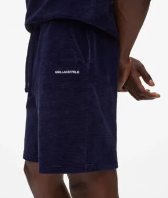 Pijama corto de terciopelo