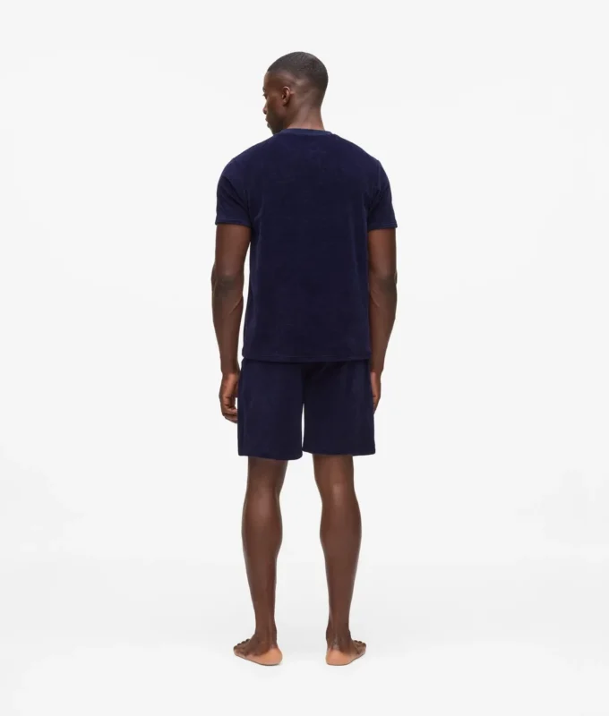Pijama corto de terciopelo