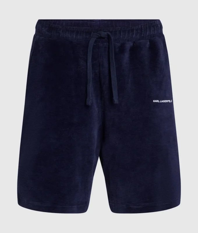 Pijama corto de terciopelo
