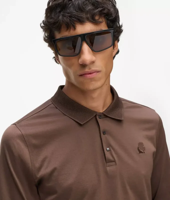 Polo de manga larga Polo de manga larga