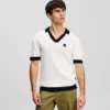 POLO DE PUNTO CON MONOGRAMA