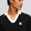 POLO DE PUNTO CON MONOGRAMA