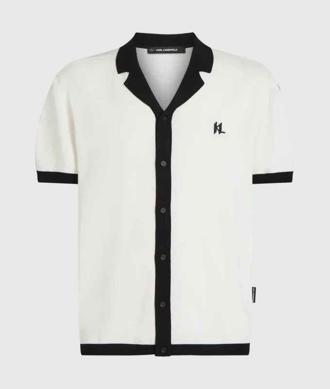 Polo de punto con monograma