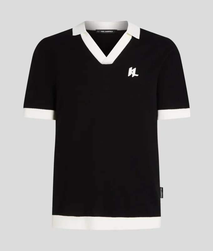 POLO DE PUNTO CON MONOGRAMA