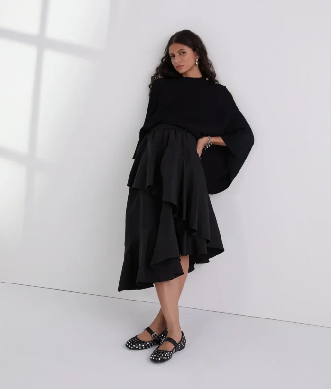 PONCHO DE PUNTO CANALÉ PONCHO DE PUNTO CANALÉ