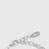 PULSERA CON CHARM DE CORAZÓN CON PAVÉ PULSERA CON CHARM DE CORAZÓN CON PAVÉ