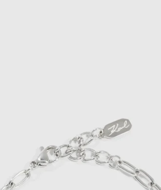 PULSERA CON CHARM DE CORAZÓN CON PAVÉ PULSERA CON CHARM DE CORAZÓN CON PAVÉ